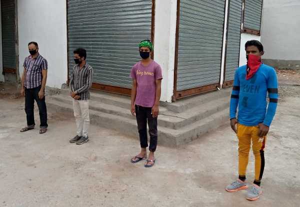 हिंदपीढ़ी के 4 युवक गिरफ्तार, हरमू नदी की तरफ से शहर के दूसरे स्थानों पर जाने का कर रहे थे प्रयास