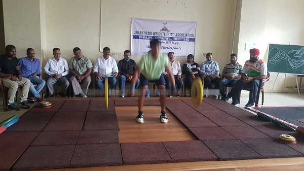Jharkhand Open Weightlifting चैंपियनशिप दिसंबर में