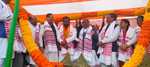 BJP में शामिल हुए कांग्रेस नेता सन्नी टोप्पो, कहा- पूर्व की पार्टियों ने आदिवासियों को पिछड़ा बनाकर रखा