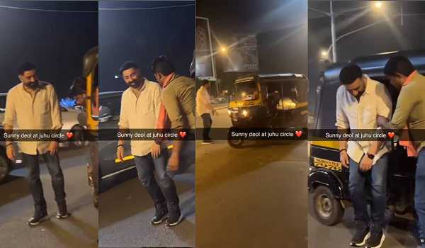 मुंबई की सड़कों पर नशे में OUT होकर लड़खड़ाते दिखे सनी देओल, Video वायरल
