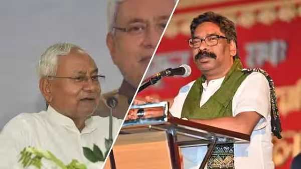 बिहार के CM नीतीश कुमार पहुंचे रांची, दिशोम गुरू शिबू सोरेन और CM हेमंत सोरेन से करेंगे मुलाकात