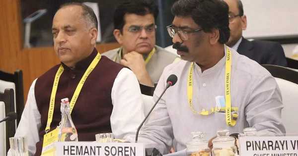 दिल्ली में नीति आयोग की बैठक में सीएम हेमंत सोरेन ने की मांग, कोयला कंपनियों का बकाया पैसा वापस मिले