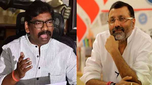 निशिकांत दुबे के बयान पर शुरू हुआ सियासी घमासान, सीएम हेमंत सोरेन पर साधा निशाना