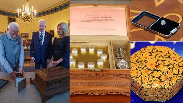 पीएम मोदी ने प्राइवेट डिनर पर बाइडेन फैमली को दिए 7.5 कैरेट का हीरा, जानिए खास गिफ्ट में और क्या-क्या था