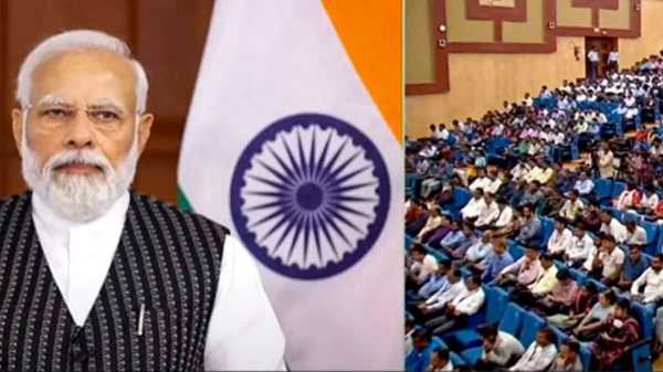 PM मोदी ने रोजगार मेला में 70 हजार से अधिक युवाओं को दी नियुक्ति पत्र