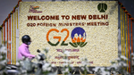 G 20 समिट के लिए दिल्ली हो रही तैयार, देखें तस्वीरें