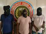 ATS की कार्रवाई, 5 किलो अफीम के साथ तीन तस्कर गिरफ्तार