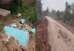 बुंडू सोनाहातू रोड से सुमानडीह एडकेया तक 3.5 किमी सड़क पर अनियमितता