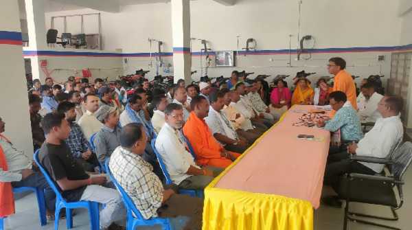 भाजपा के सिसई व पुसो मण्डल में एक दिवसीय बैठक का आयोजन