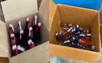 गोमिया में उत्पाद विभाग ने अवैध विदेशी शराब बिक्री केंद्र पर की छापेमारी