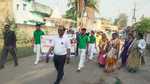 सिंदरी नगर निगम क्षेत्र में गठित ईएलसी के छात्र छात्राओं ने निकाली मतदाता जागरूकता रैली
