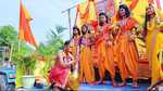सिमडेगा में हिंदू नव वर्ष पर निकाली गई भव्य शोभायात्रा