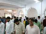 जमशेदपुर में शिया समुदाय ने धूमधाम से मनाई ईद, नमाज के बाद एक दूसरे से गले लग कर दी मुबारकबाद
