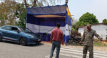 सिमडेगा के बांसजोर इंटर स्टेट चेकपोस्ट पर वाहन जांच के दौरान पुलिस ने जब्त किए ₹90000