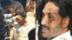 चुनाव प्रचार कर रहे आंध्र प्रदेश के CM को अज्ञात ने मारा पत्थर, बाल-बाल बच गई आंख