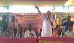पांडेश्वर नाथ में आयोजित हरिनारायण राय के कार्यकर्ता सम्मेलन में पहुंचे सांसद निशिकांत दुबे