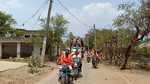 विश्व हिन्दू परिषद दुर्गा वाहिनी द्वारा निकाली गई शोभा यात्रा