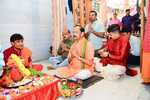 ओडिशा के राज्यपाल रघुवर दास पहुंचे जमशेदपुर, सिदगोड़ा सूर्य मंदिर में की महावीर पताका की पूजा अर्चना