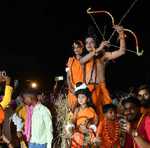 कोडरमा में शांतिपूर्ण व धूमधाम से मना रामनवमी का त्यौहार, देर रात तक गूंजते रहे जय श्रीराम के नारे