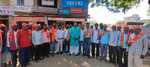 भाजपा प्रत्याशी समीर उरांव के नामांकन को लेकर बसिया से हजारों कार्यकर्ता गुमला रवाना