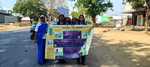 बसिया के कोनबीर मे स्कूल के बच्चों ने निकाला मतदाता जागरूकता रैली, बच्चों ने नारों के माध्यम से दिया मतदान करने का संदेश