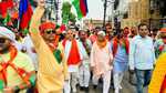 भाजपा प्रत्याशी विष्णु दयाल राम का रोड शो,सभी मतदाताओं से माँगा आशीर्वाद