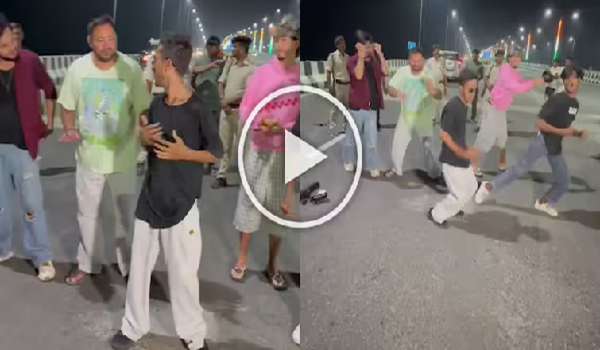 तेजस्वी यादव पटना मरीन ड्राइव पर भोजपुरी गानों पर मस्ती करते दिखे, वोटर अधिकार यात्रा के भांजे संग किया डांस